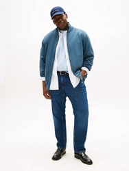 Tommy Hilfiger Strickjacke BT-ESSENTIAL COTTON ZIP THRU (in bracket if parent id exists) blau