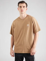 ADIDAS ORIGINALS T-Shirt ESS hellbraun/weiß