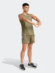 adidas Performance Sporthose Own The Run oliv / weiß