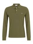 GANT Shirt Poloshirt (1-tlg) oliv