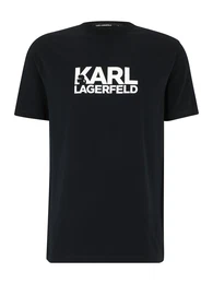 T-Shirt marine / wei