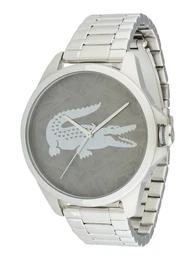 Uhre 'LE CROC' dunkelgrau / silber
