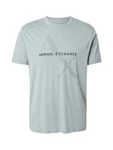 ARMANI EXCHANGE T-Shirt jade/schwarz ARMANI EXCHANGE T-Shirt jade/schwarz