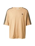 ADIDAS ORIGINALS T-Shirt 'Adicolor' cappuccino/schwarz