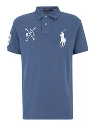 Polo Ralph Lauren Poloshirt royalblau/weiß