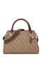 GUESS Kabelka 'NOELLE II LUXURY SATCHEL'  hnědá / cappuccino