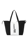 KARL LAGERFELD JEANS Shopper schwarz/weiß