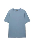 Pull&Bear T-Shirt taubenblau
