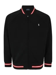 Polo Ralph Lauren Big & Tall Sweatjacke rot / schwarz / wei