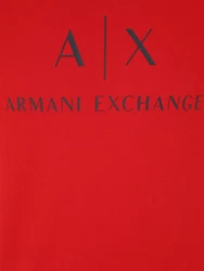 ARMANI EXCHANGE T-Shirt '8NZTCJ' knallrot/schwarz (8NZTCJ)