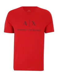 ARMANI EXCHANGE T-Shirt '8NZTCJ' knallrot/schwarz (8NZTCJ)