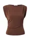ABOUT YOU Top 'Polly'  čokoládová
