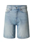 WEEKDAY Shorts 'Galaxy' blau