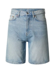 WEEKDAY Shorts 'Galaxy' blau