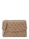GUESS Taška přes rameno 'CALISTA CONVERTIBLE XBODY FLAP'  hnědá / tmavě hnědá