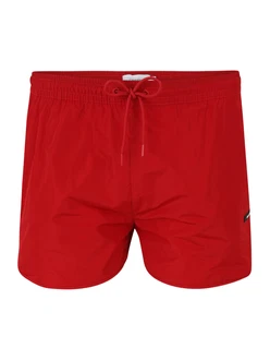 Calvin Klein Swimwear Badeshorts 'RUNNER' rot