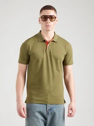 Gant Poloshirt Regular Contrast Pique Rugger oliv