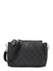 GUESS Taška přes rameno 'NOELLE II TRI COMP CROSSBODY'  tmavě šedá / černá