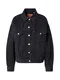 LEVI'S  Prehodna jakna '90's Trucker Jacket'  črn denim