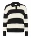 Kaffe Svetr 'KALizza'  černá / offwhite