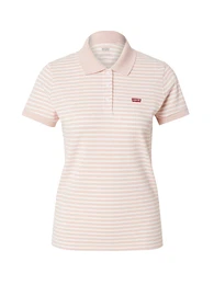 LEVI'S Tričko 'Slim Polo Shirt' růžová / bílá