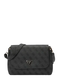 Taška přes rameno 'MERIDIAN II FLAP CROSSBODY' antracitová / černá