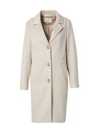 Přechodný kabát světle béžová