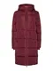 PIECES Zimní kabát 'PCBee'  tmavě červená