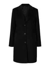 Přechodný kabát 'SLFSASJA' černá