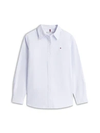 Bluza golobje modra / bela