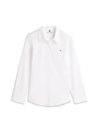 Bluza 'Regular Fit Flag Embroidery' bela