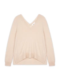JUST CASHMERE Pulover 'Opal' pesek