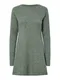 PIECES Úpletové šaty 'PCJUNNA'  zelený melír