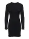 ONLY Úpletové šaty 'ONLMonica'  černá