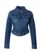 LEVI'S  Prehodna jakna 'Y2K Stretch Fitted Trucker Jacket'  moder denim