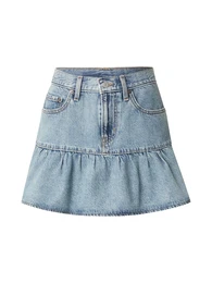 LEVI'S Krilo 'Flounce Mini Skirt ' moder denim