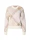Barbour Pulover 'Sara' kremna / ecru / mokka / roza Barbour Pulover 'Sara' kremna / ecru / mokka / roza