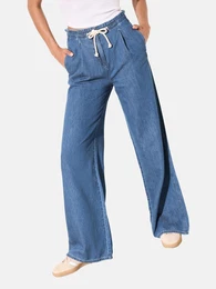 Elegantne kavbojke moder denim