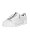 Rieker Tenisky  stříbrná / bílá