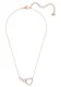 Swarovski Řetízek 'Hyperbola'  růžově zlatá / stříbrná / průhledná