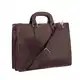 The Bridge Today Business Aktentasche Leder 40 cm schoko