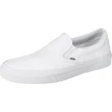 Weiße flache Turnschuhe ohne Schnürsenkel image