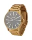 Nixon Armbanduhr ''''Sentry SS'''' (Ziffernblatt 39mm) gold / schwarz