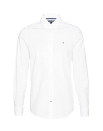 Hemd offwhite / navy / feuerrot