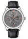 BUFFALO Armbanduhr schwarz / silber