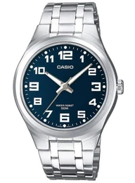 Armbanduhr blau / silber