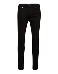 Jeans 'JJILiam JJOriginal' black denim