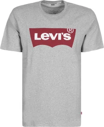 LEVI''''S T-Shirt kirschrot / weiß / graumeliert
