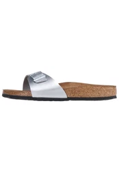 BIRKENSTOCK Pantolette 'Madrid' silber