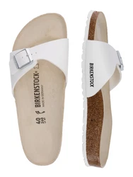 BIRKENSTOCK Pantolette 'Madrid' weiß